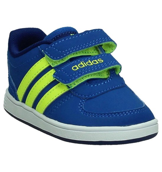 Adidas - Vs Hoops - Sneaker laag sportief - Jongens - Maat 25 - Blauw -  Blue/Solar | bol.com