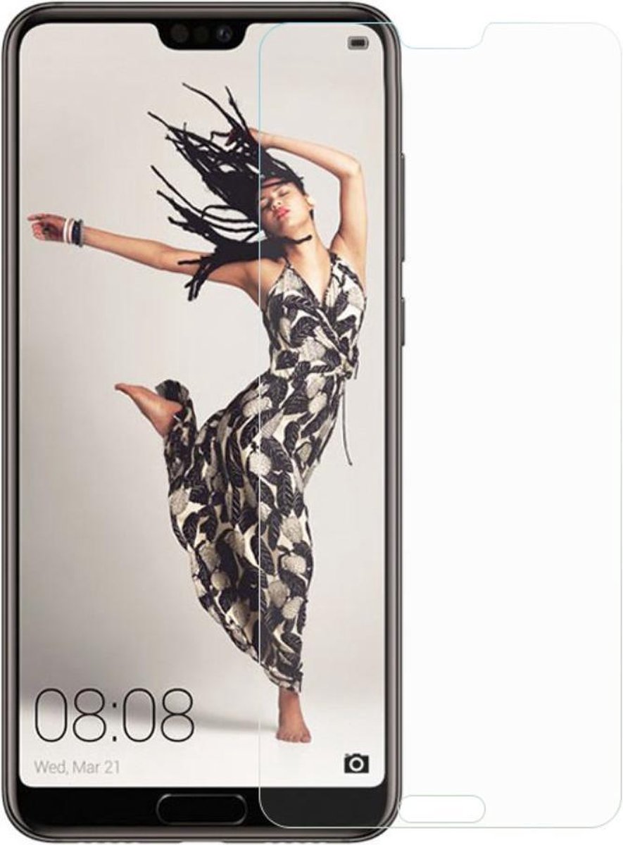 9H Tempered Glass - Geschikt voor Huawei P20 Pro Screen Protector - Transparant