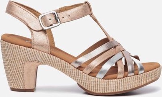 Gabor Comfort sandalen met hak roze | bol.com