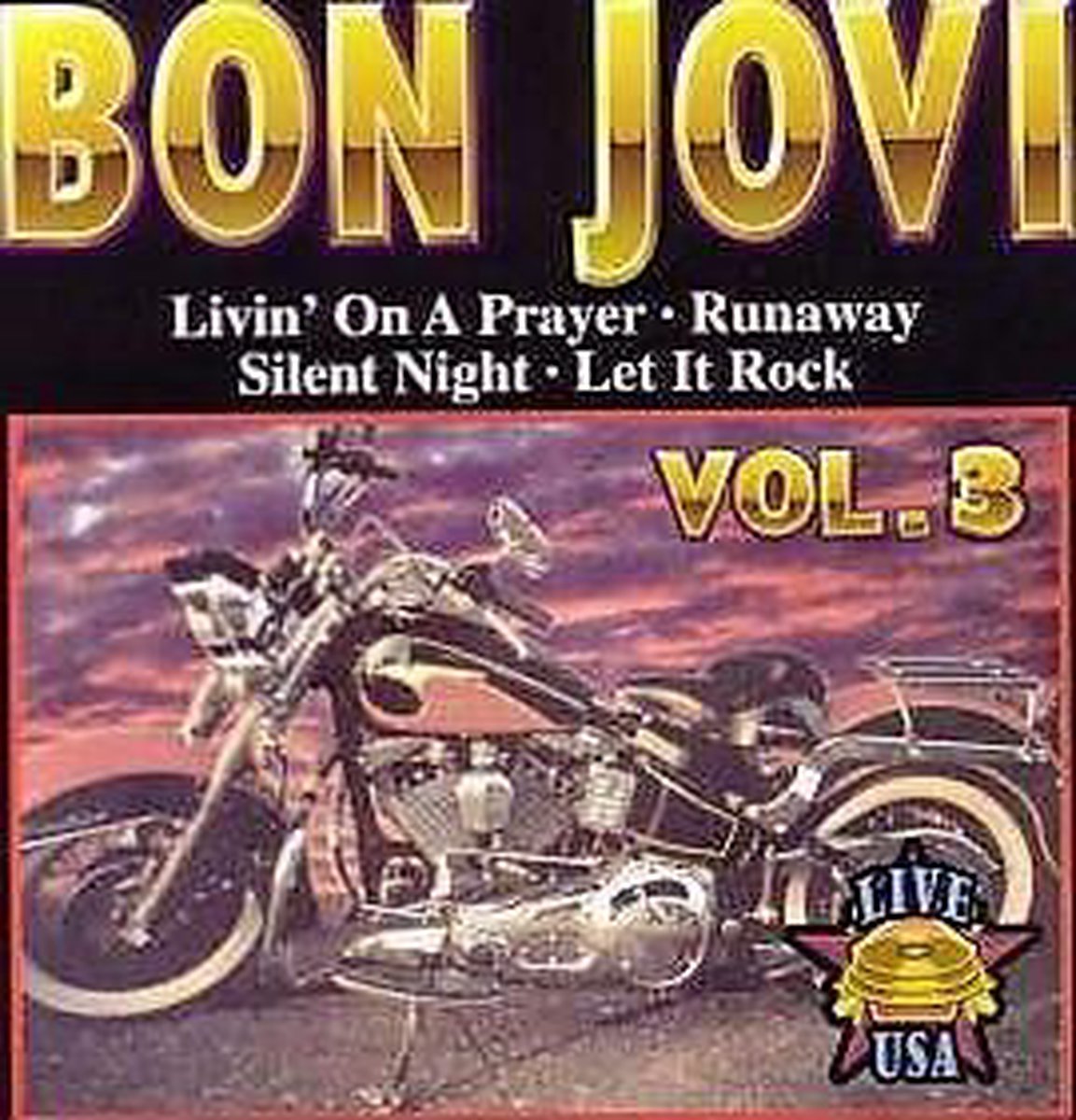 Bon Jovi - CD - Live USA Vol. 3