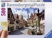 Ravensburger puzzel Rothenburg, Duitsland - Legpuzzel - 500 stukjes
