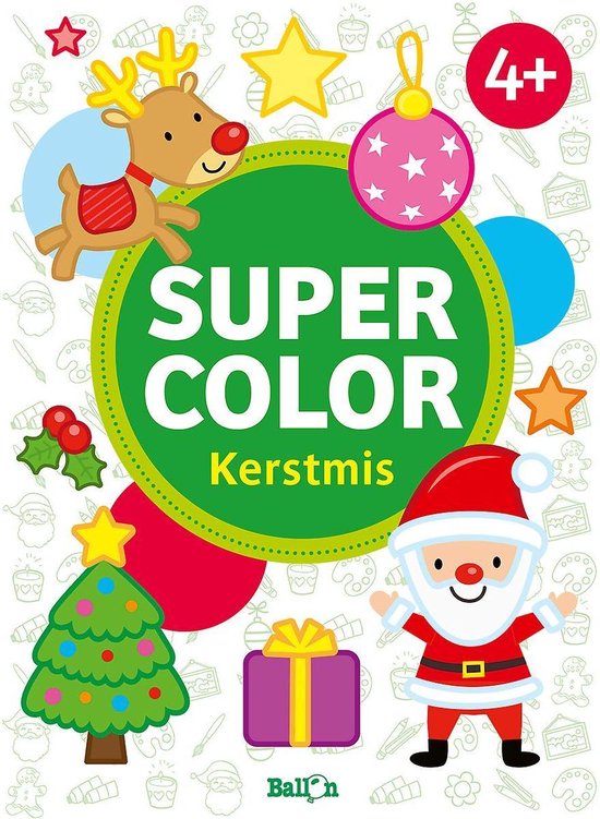 Boek: Kerstmis 0 -   Super color Kerstmis, geschreven door Ballon Media