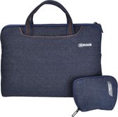 Brinch – Laptop Sleeve met hengsels tot 15.6 inch – Blauw