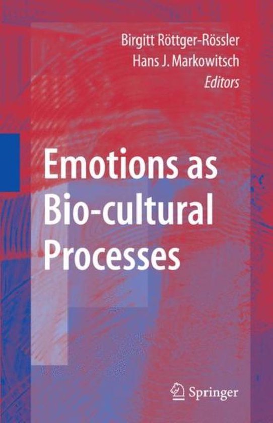 Emotions as Bio-cultural Processes - cover