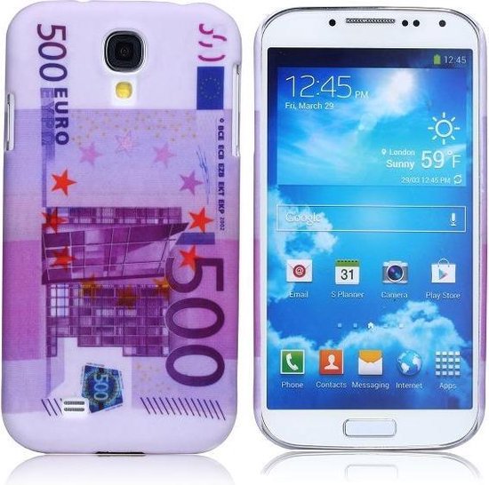 mot studio verontschuldigen Samsung Galaxy S4 - hoes cover case - PC - 500 Euro Biljet | bol.com