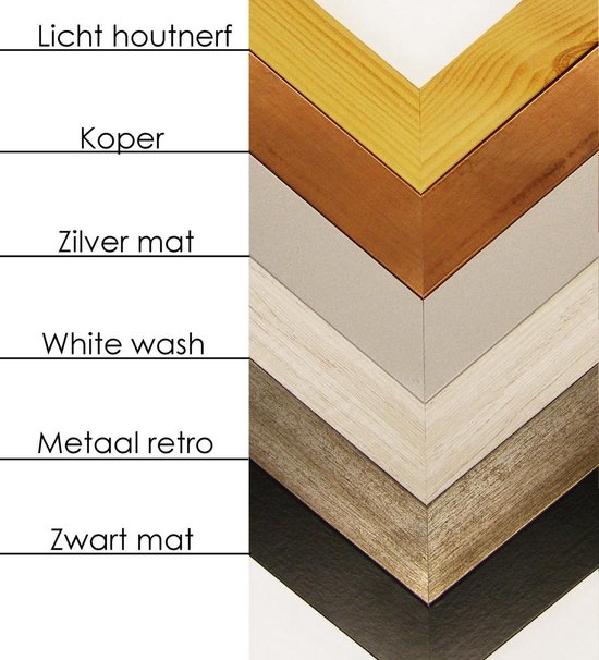 Homedecoration Misano - Cadre photo - Format photo - 25 x 77 cm - Délavé blanc