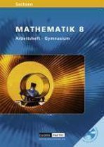 Mathematik 8 Gymnasium  Arbeitsheft mit CD-ROM. Sachsen