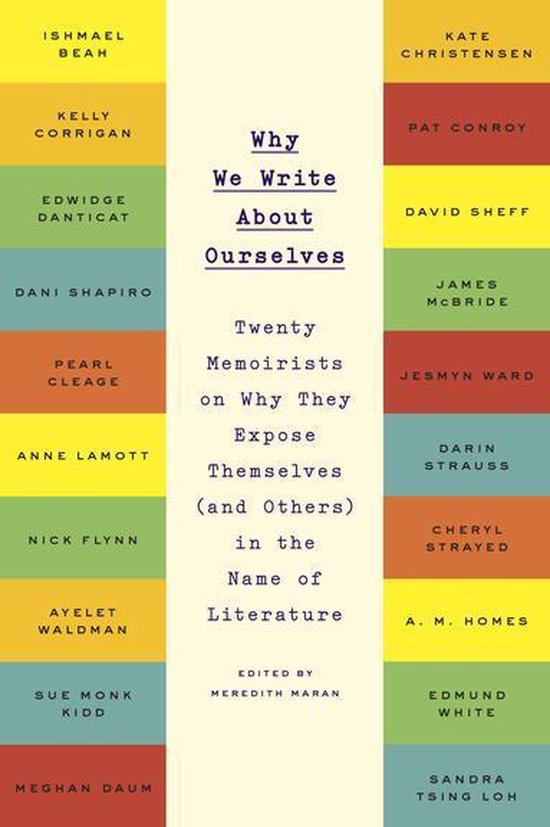 Why We Write About Ourselves - cover