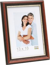 Deknudt Frames fotolijst S406H2 - bruin - biesje - hout - foto 30x45