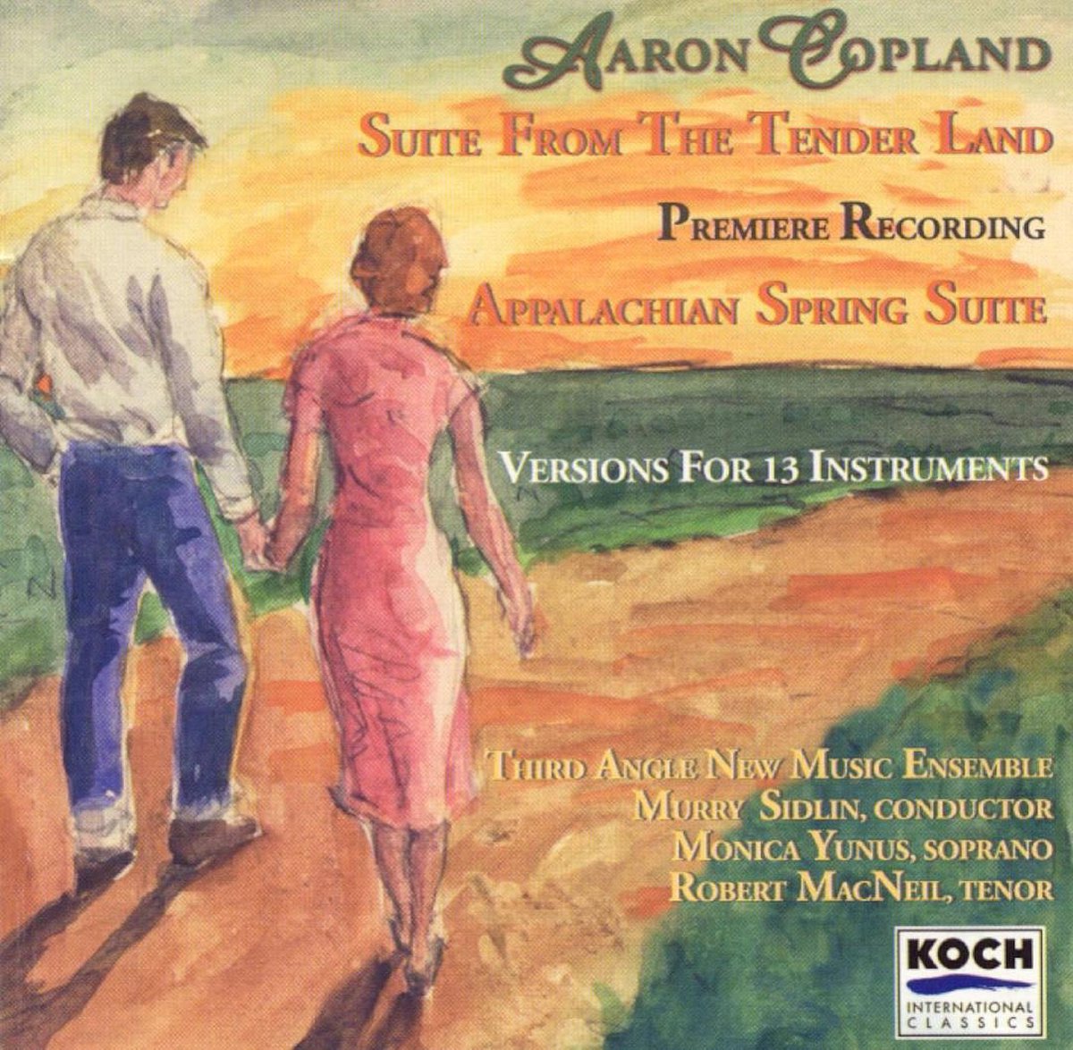 Afbeelding van product Copland: Suite from the Tender Land; Appalachian Spring Suite  - Third Angle New Music Ensemble