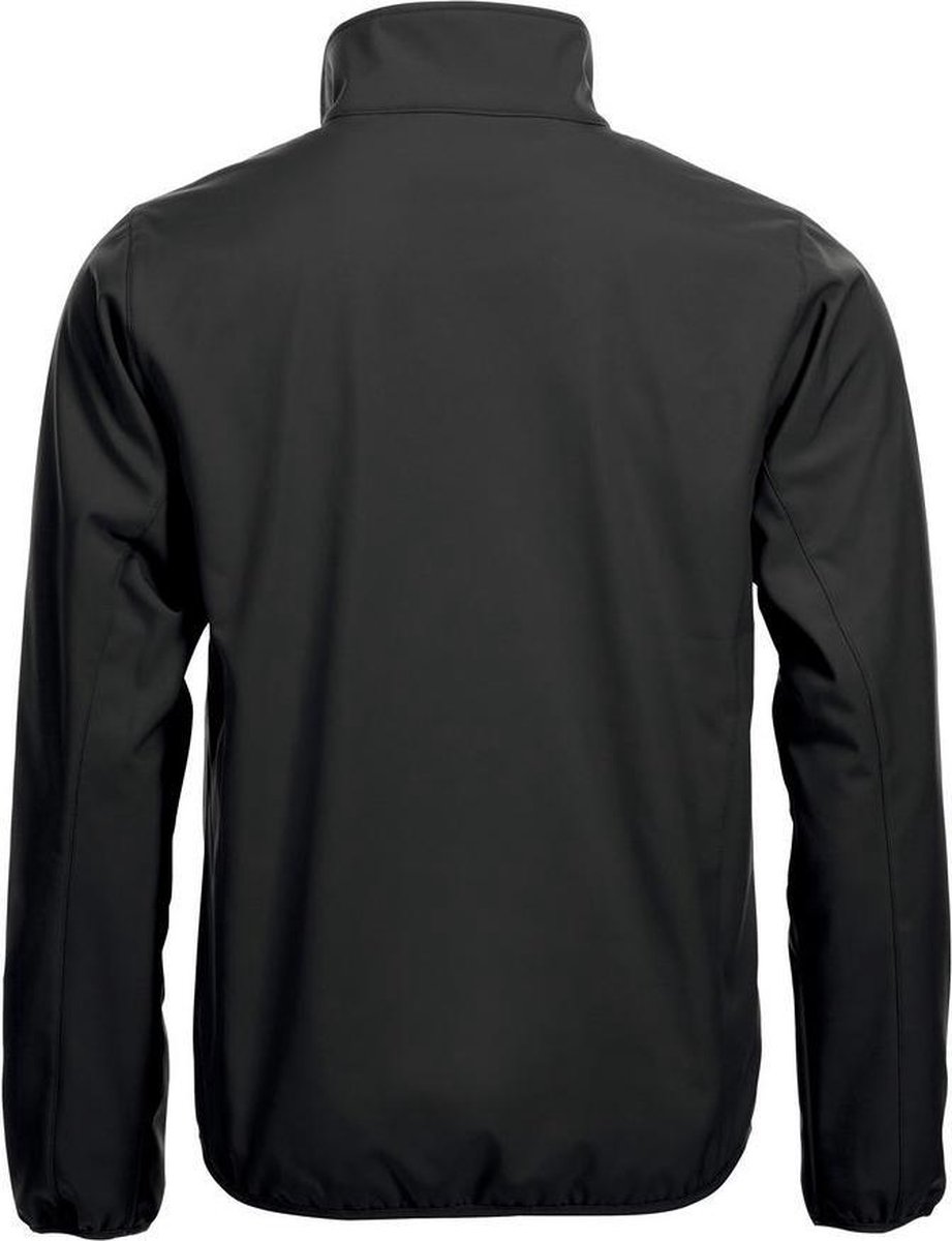 Clique Basic Softshell - Jas - Heren - Zwart - 5XL