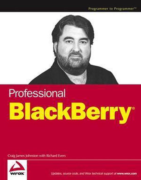 Professional Blackberry, Craig Johnston 9780764589539 Boeken