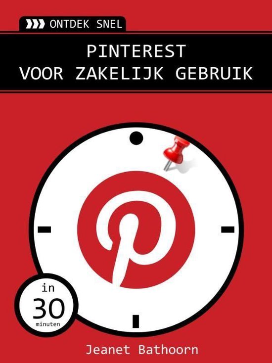 Cover van het boek 'Ontdek snel: pinterest voor zakelijk gebruik'