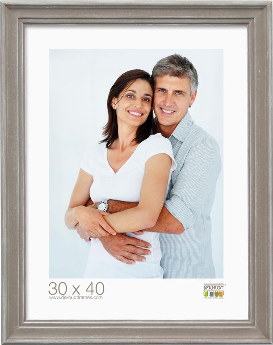 Deknudt Frames S58MN3 40 X 50 Lavagna Magnetica Grigio Argento Metallo Argento Metallo 95384641