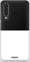 BOQAZ. Huawei P30 hoesje - half wit