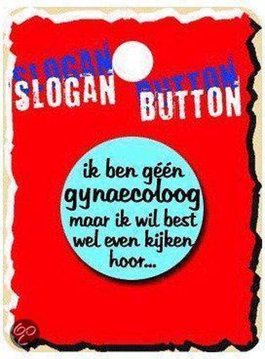 Grappige button gynaecoloog bol