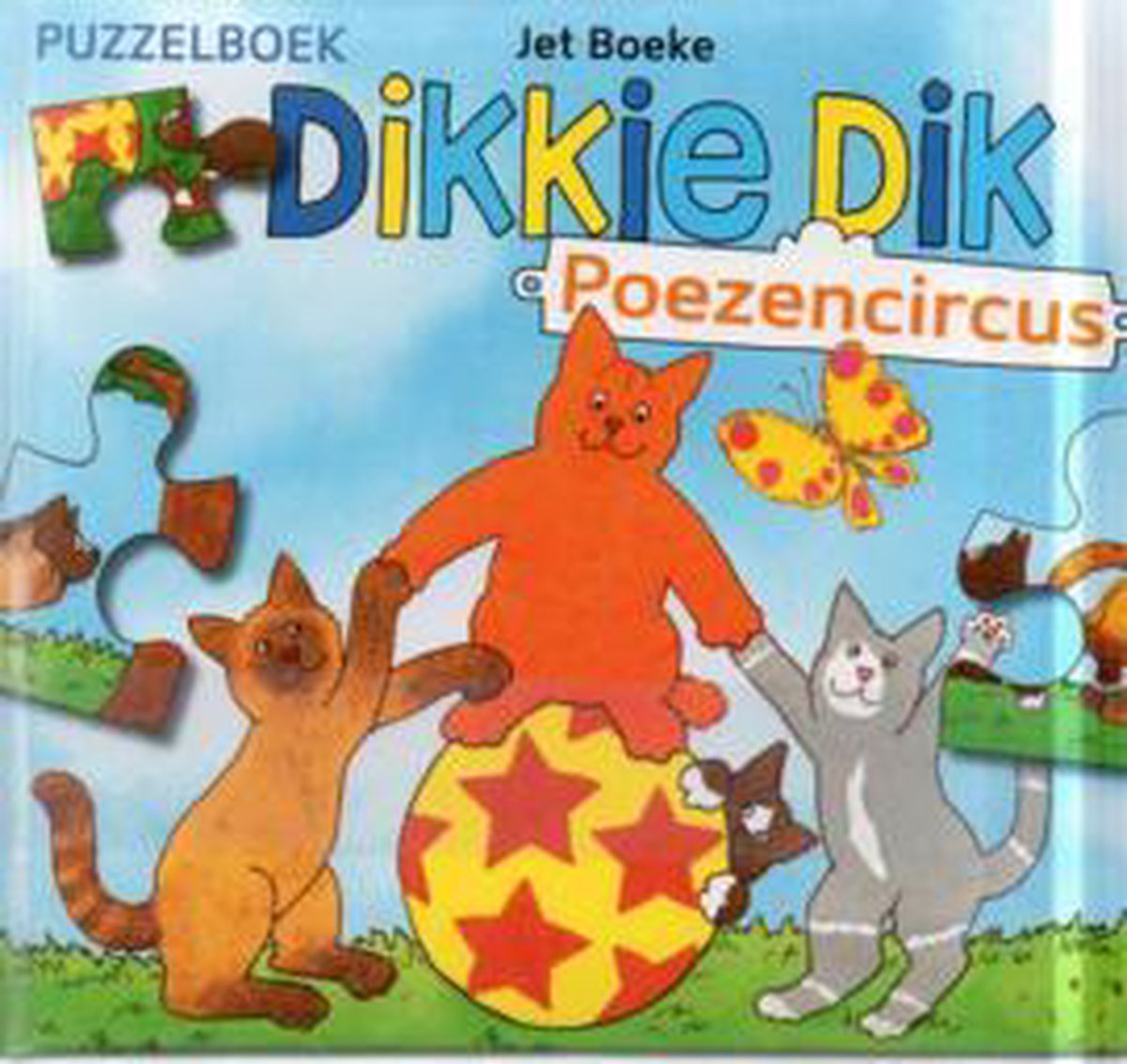 Dikkie Dik Poezencircus puzzelboek met 4 puzzels | bol.com