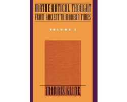 Omslag van Mathematical Thought From Ancient To Modern Times