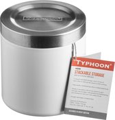 Typhoon Hudson Voorraaddoos - Wit - Met deksel - H 11 cm