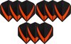 Afbeelding van het spelletje Dragon darts 3 sets (9 stuks) Super Sterke - Oranje - Vista-X - flights - darts flights