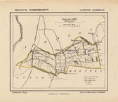 Historische kaart, plattegrond van gemeente Emmikhoven in Noord Brabant uit 1867 door Kuyper van Kaartcadeau.com
