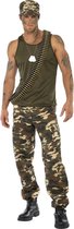 Dressing Up & Costumes | Costumes - War Army Militair - Khaki Camo Costume, Male