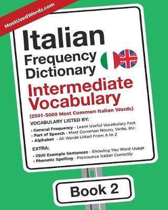 Italian-English- Italian Frequency Dictionary - Intermediate ... - cover