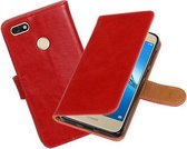 BestCases - Huawei P9 Lite mini Pull-Up booktype hoesje rood