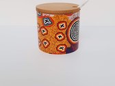 Design suikerpotje - Ruth Napaljarri Stewart - Aboriginal collectie
