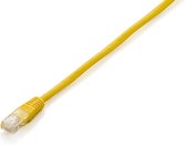 Equip Patch kabel (Cat6 U/UTP 2xRJ45 ECO polybag 5,00 m) geel