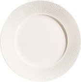 Chef&Sommelier Ginseng Bord - Porselein - Rond -Ø 28 cm - Wit