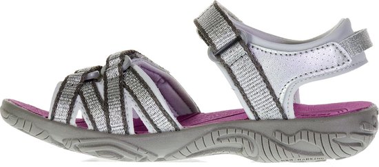 Teva Tirra - Wandelsandalen - Kinderen - Maat 33/34 - Silver/Magenta |  bol.com