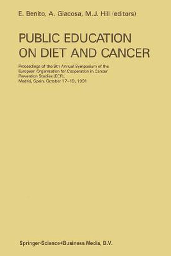 Developments in Oncology70- Public Education on Diet and Can ... - cover