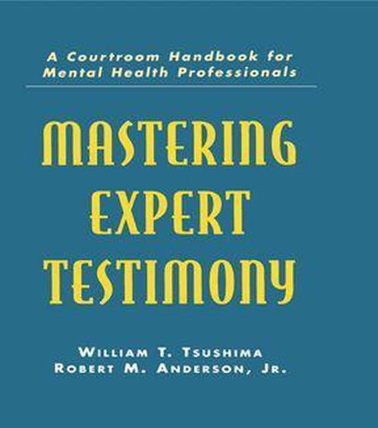 Mastering Expert Testimony - cover