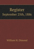 Register September 25th, 1886