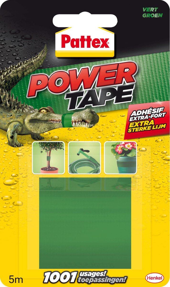 Pattex Power Tape Groen 5 m