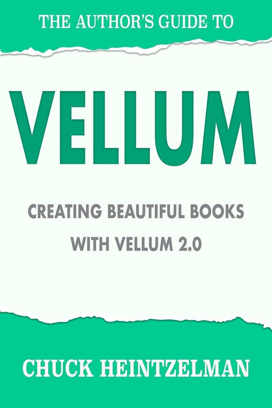 The Author's Guide to Vellum - cover