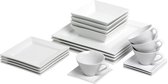 Cosy & Trendy Napoli White Dinnerset - 20-Delig