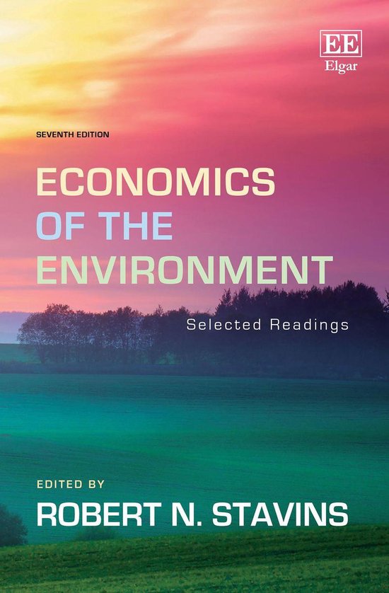 Economics of the Environment - cover