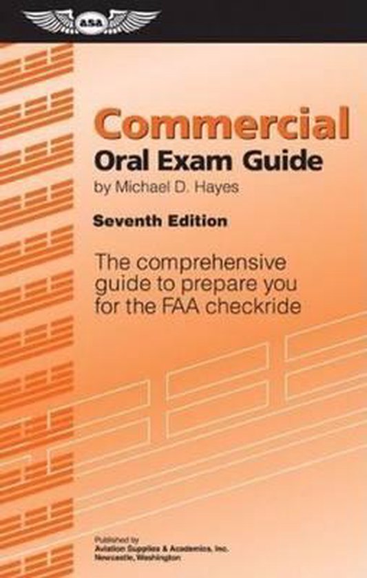Commercial Oral Exam Guide, Michael D. Hayes 9781560277965 Boeken