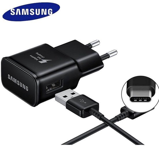 een andere Seminarie Mok Oplader Samsung Galaxy S8 - S8 Plus USB-C 2 Ampère Snellader - Fast Charger  -... | bol.com