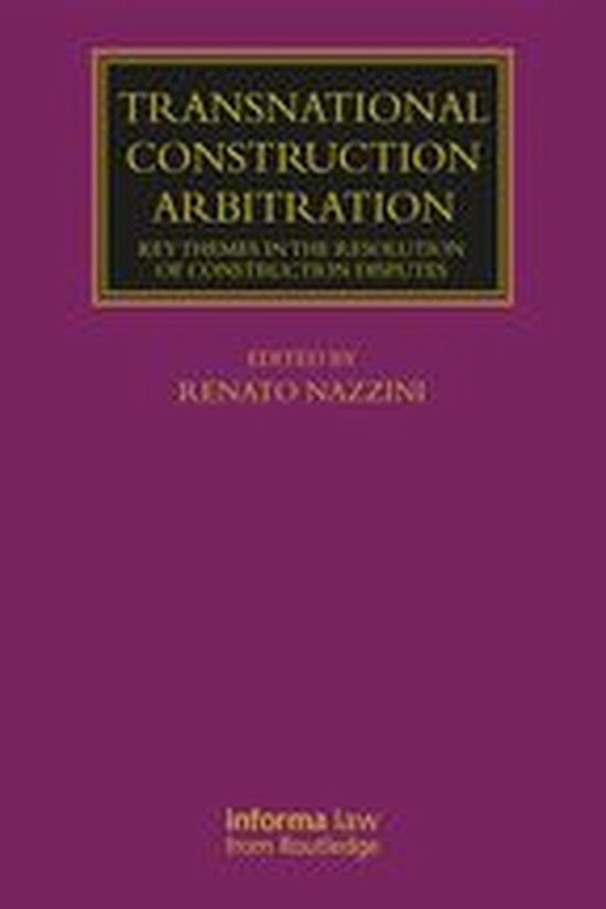 Lloyd's Arbitration Law Library - Transnational Construction ... - cover