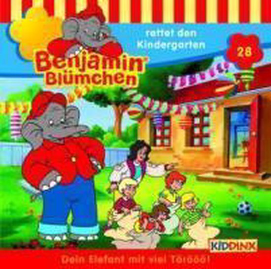 Benjamin Blümchen 028 rettet den Kindergarten - cover