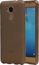 Huawei Honor 5c TPU Hoesje Transparant Grijs