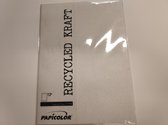 Papicolor Original Recycled Papier A4 100 gsm 12 Sheets Kraft Wit