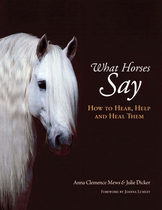 WHAT HORSES SAY - cover