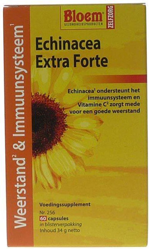 borstel prieel Winkelcentrum Bloem Echinacea Extra - 60 capsules | bol.com