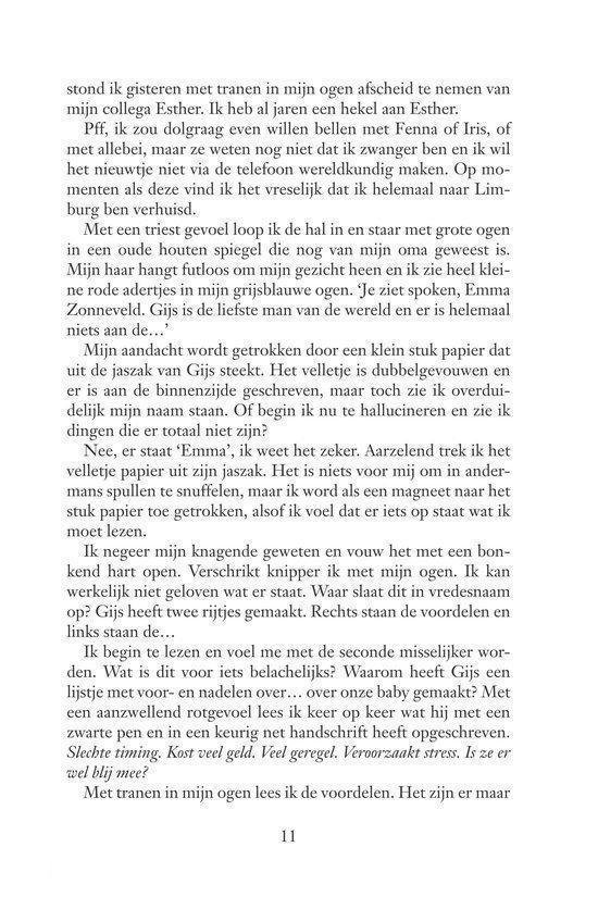 Tekstpagina met een verhaal.