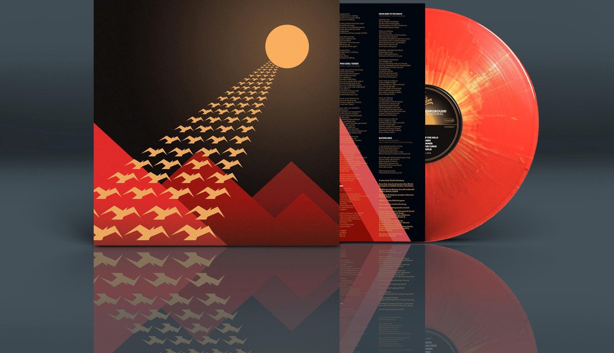 A Hundred Years Is Nothing (Transparent Red Base/Splatter/Gold Glitter Vinyl)