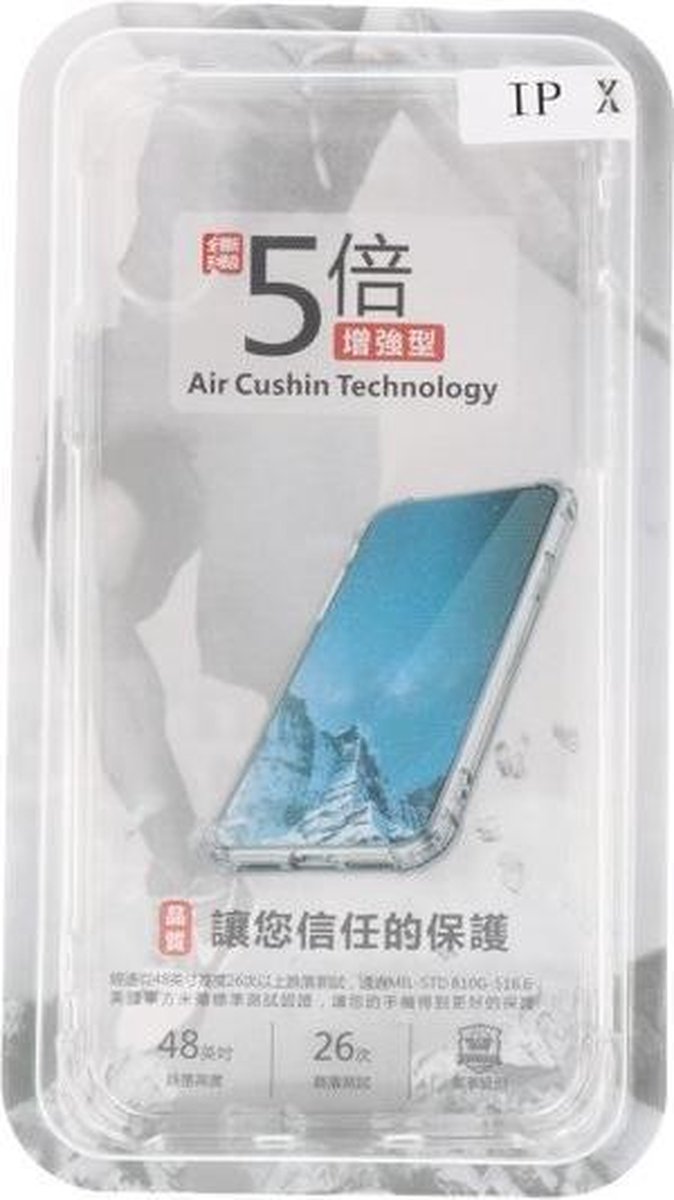 TPU Schokbestendig bumper case Hoesje voor Apple iPhone X